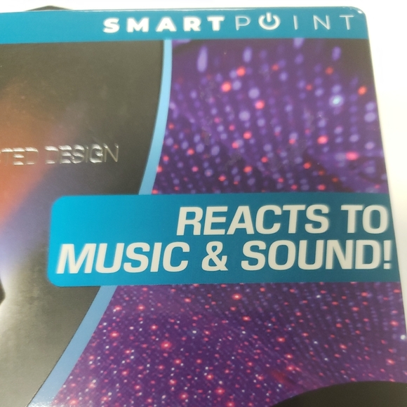 LIGHT SHOW PROJECTOR W/ ADJUSTABLE GOOSENECK ARM USB PLUG & PLAY 2 boxes - Picture 4 of 7